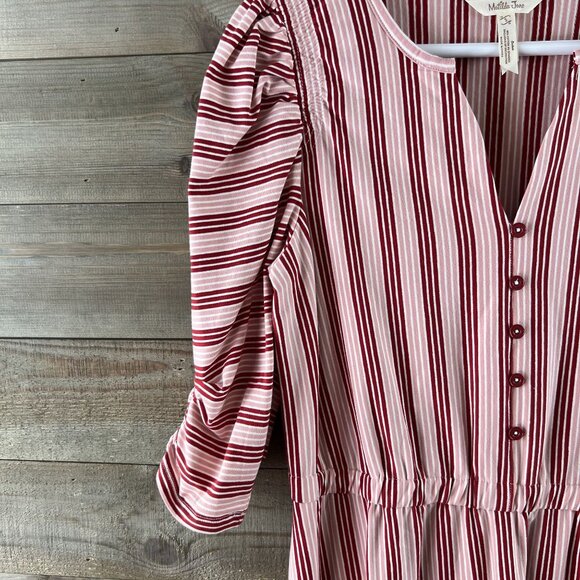 Matilda Jane Womens Dress Heart To Heart McIntosh Striped Dress Size Small - Picture 3 of 9